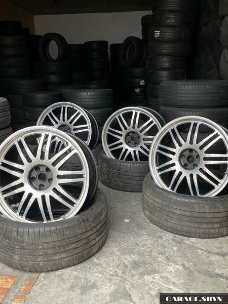 Диски Mansory R22-10J*22 H2, 5*112, dia 57.1,  на Bentley та VAG група, шини 265/35 R22 GoodYear 00095 фото