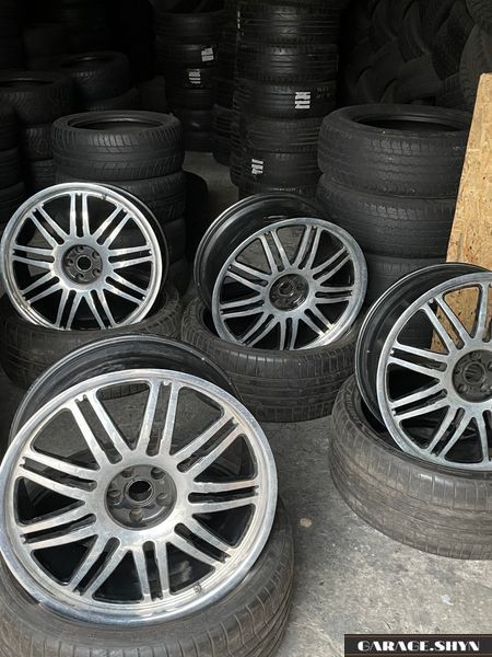 Диски Mansory R22-10J*22 H2, 5*112, dia 57.1,  на Bentley та VAG група, шини 265/35 R22 GoodYear 00095 фото