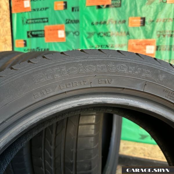 215/50 R17 Good Year Efficient Grip Літні шини б/в 00594 фото