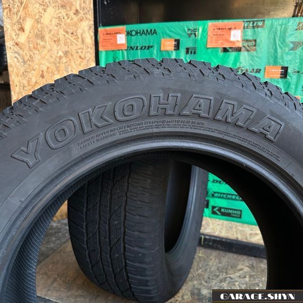 275/60 R20 Yokohama Geolender A/T G015 Всесезонні шини б/в 00544 фото
