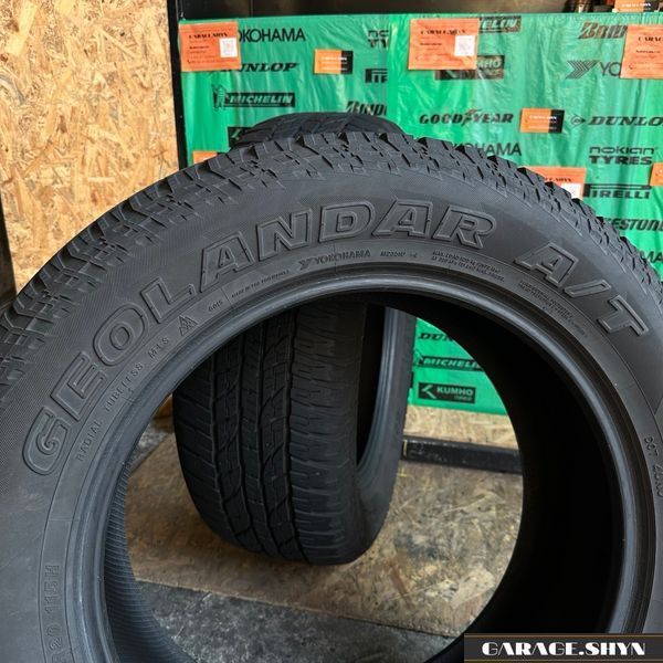 275/60 R20 Yokohama Geolender A/T G015 Всесезонні шини б/в 00544 фото