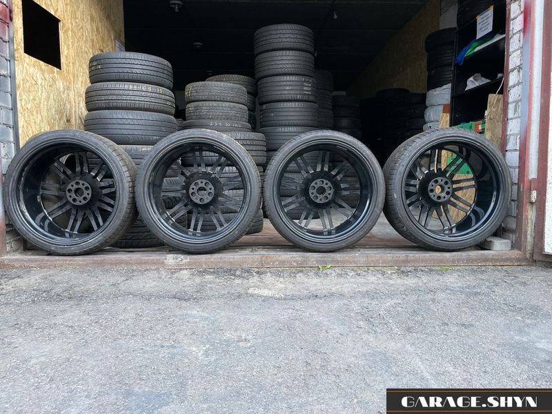 Диски Mansory R22-10J*22 H2, 5*112, dia 57.1,  на Bentley та VAG група, шини 265/35 R22 GoodYear 00095 фото