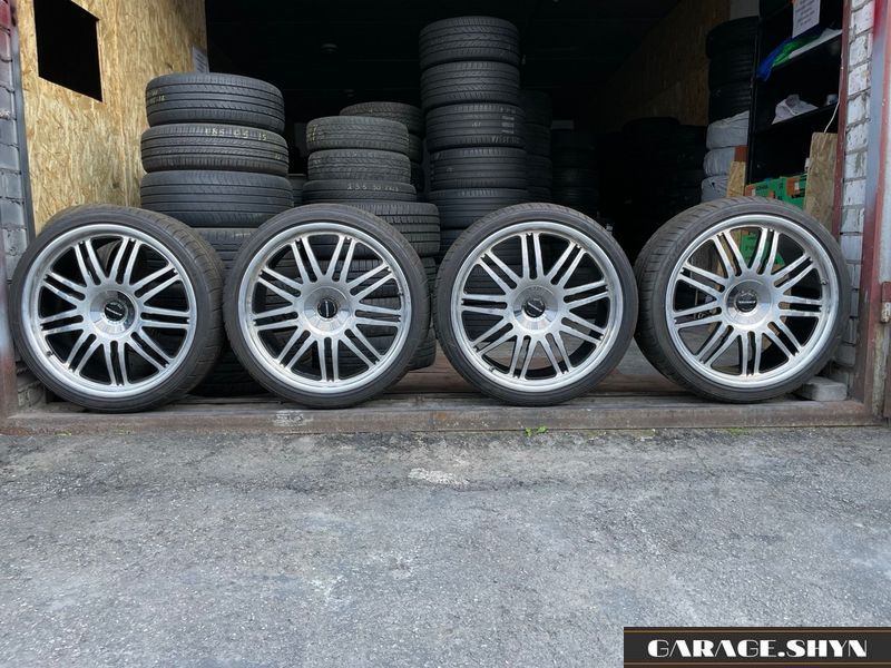 Диски Mansory R22-10J*22 H2, 5*112, dia 57.1,  на Bentley та VAG група, шини 265/35 R22 GoodYear 00095 фото